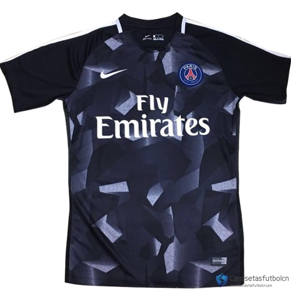 Camiseta Entrenamiento Paris Saint Germain 2017-18 Negro Azul